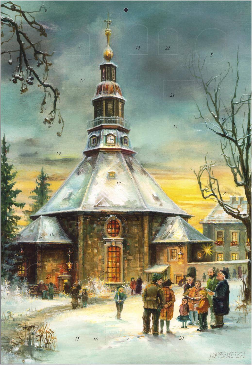 Adventskalender Seiffen - Bergkirche