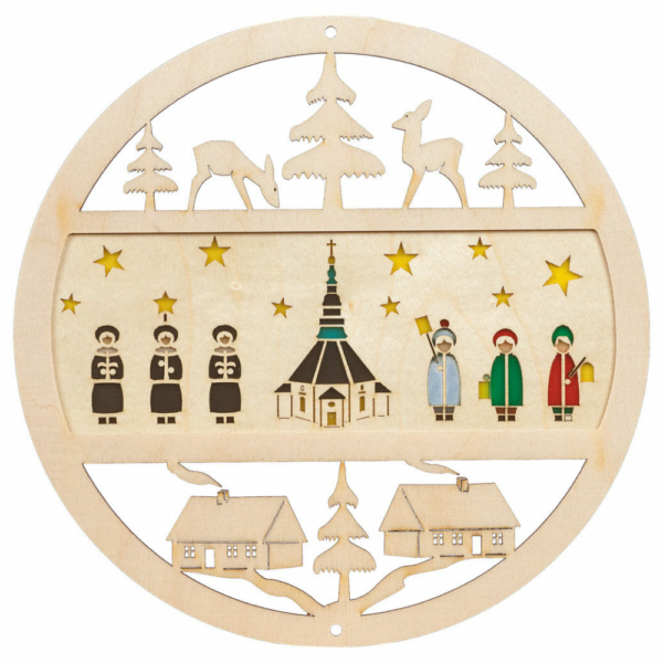 Fensterbank Kirche mit Kurrende