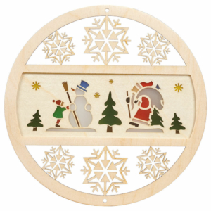 Fensterbank Winterwald