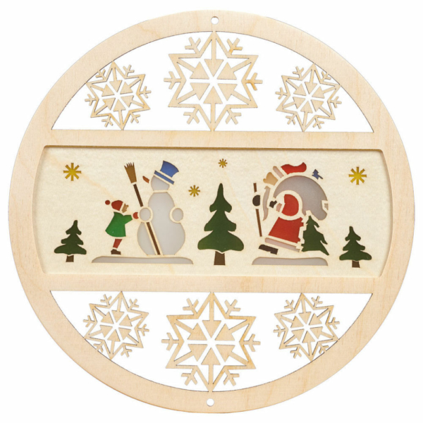 Fensterbank Winterwald