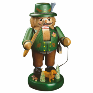 Nussknacker Förster mit Dackel