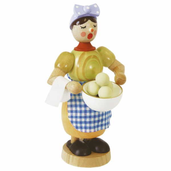 Räucherfrau mit Klößen
