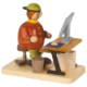 Räuchermann Computerfreak, sitzender Computerfachmann