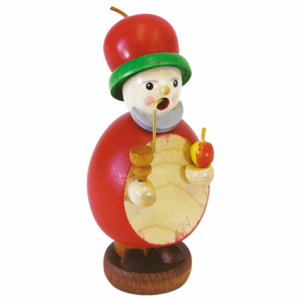 Räuchermann Wichtel Apfel