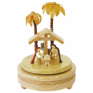 Spieldose Christi Geburt hell