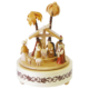 Spieldose Christi Geburt natur,