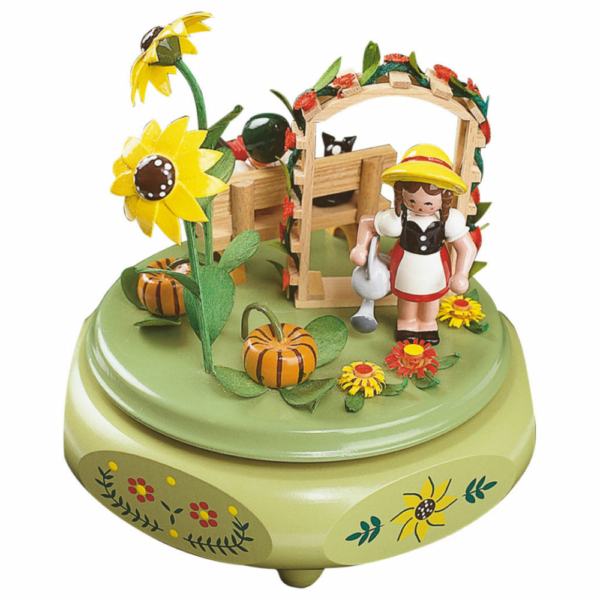 Spieldose Gartenidyll