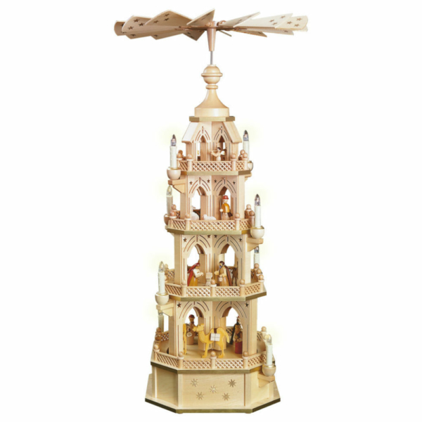 Weihnachtspyramide Gotik