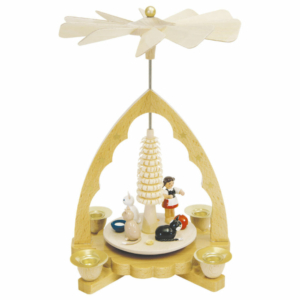 Weihnachtspyramide Katzen