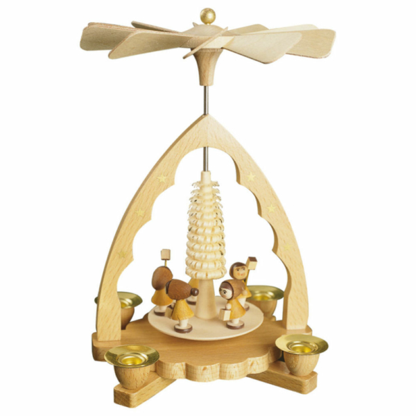 Weihnachtspyramide Laternenkinder